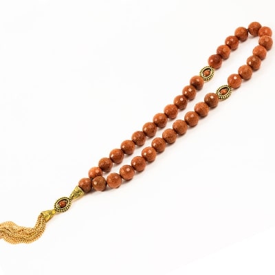 Чётки, камень авантюрин