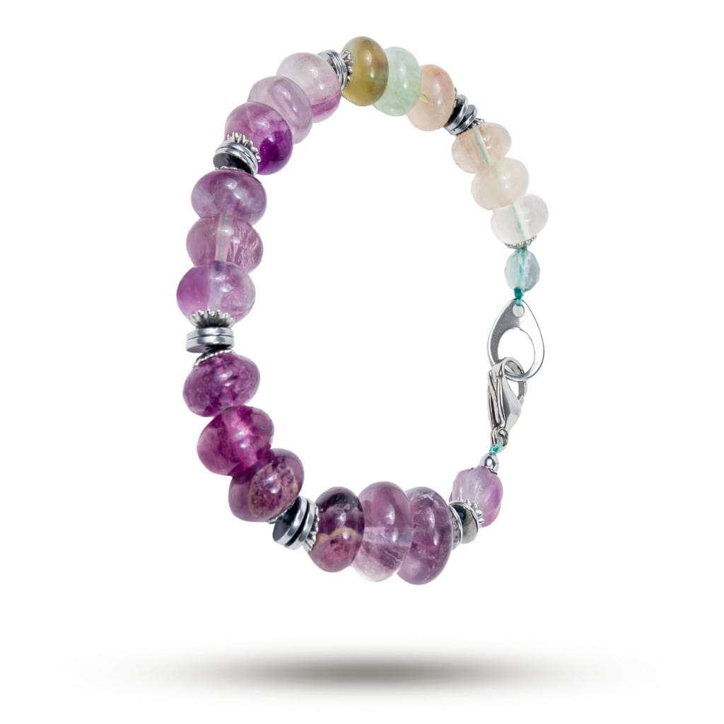 Браслет Минди из натурального камня флюорит